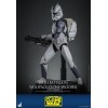 Hot Toys Star Wars - 104 Batallón Wolfpack Clone Trooper Versión Deluxe - The Clone Wars 1/6