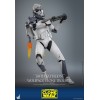 Hot Toys Star Wars - 104 Batallón Wolfpack Clone Trooper Versión Deluxe - The Clone Wars 1/6