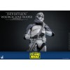 Hot Toys Star Wars - 104 Batallón Wolfpack Clone Trooper Versión Deluxe - The Clone Wars 1/6