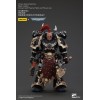 JoyToy Marines Espaciales - Legión Negra - Elegido con Pistola de Plasma y Hacha de Poder 1/18 - Warhammer 40K