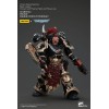 JoyToy Marines Espaciales - Legión Negra - Elegido con Pistola de Plasma y Hacha de Poder 1/18 - Warhammer 40K