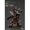JoyToy Marines Espaciales - Legión Negra - Elegido con Pistola de Plasma y Hacha de Poder 1/18 - Warhammer 40K