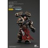 JoyToy Marines Espaciales - Legión Negra - Elegido con Pistola de Proyectiles y Puño de Poder 1/18 - Warhammer 40K