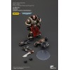 JoyToy Marines Espaciales - Legión Negra - Elegido con Pistola de Proyectiles y Puño de Poder 1/18 - Warhammer 40K