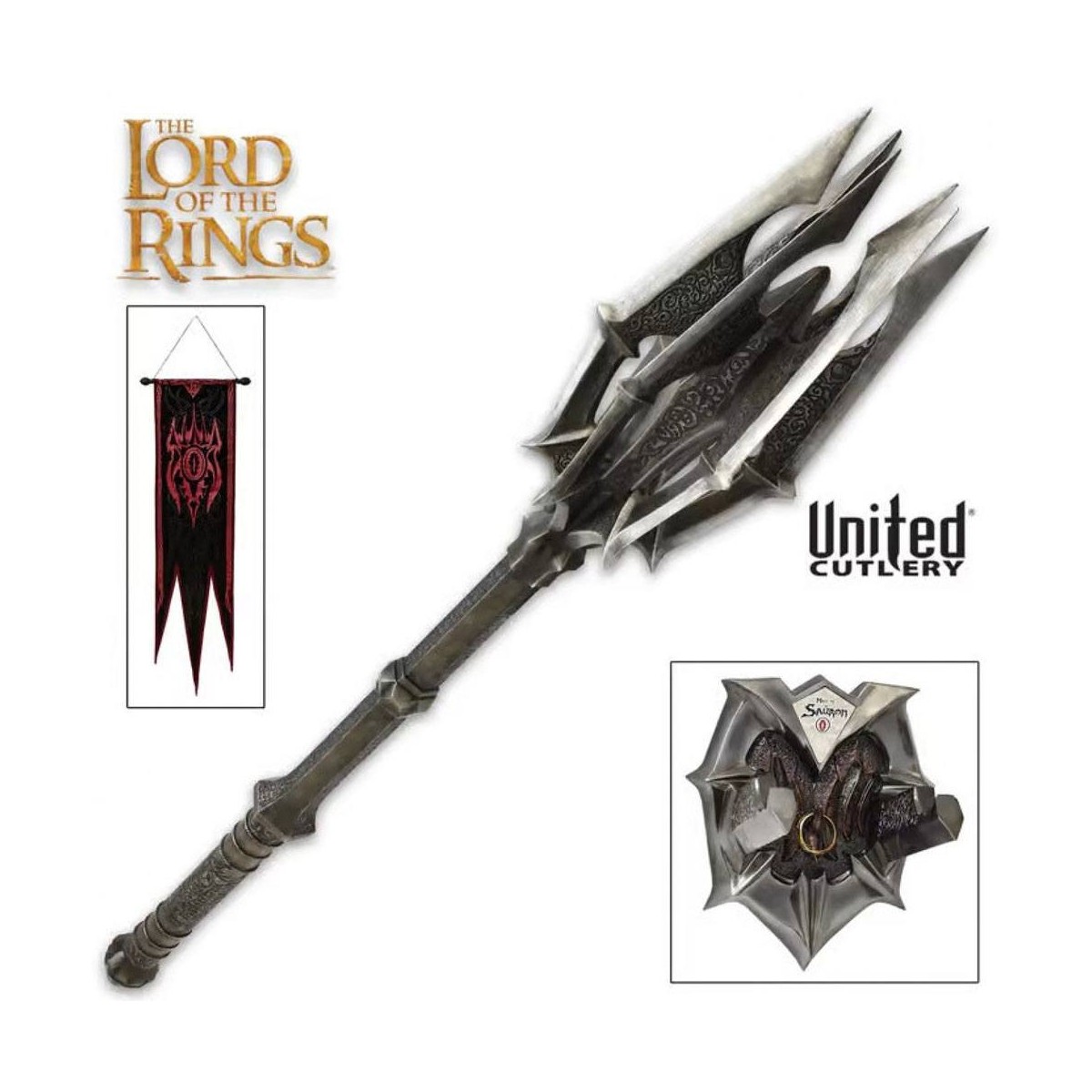 United Cutlery - Maza de Sauron 1/1 - El Señor de los Anillos