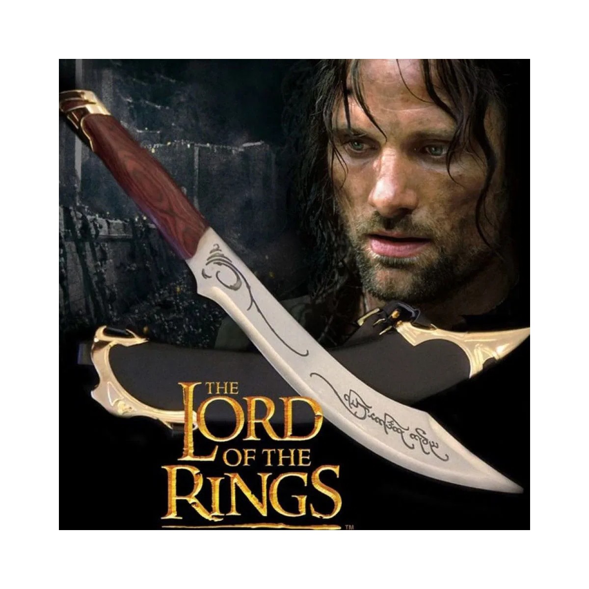 United Cutlery - Daga élfica de Aragorn 1/1 - El Señor de los Anillos
