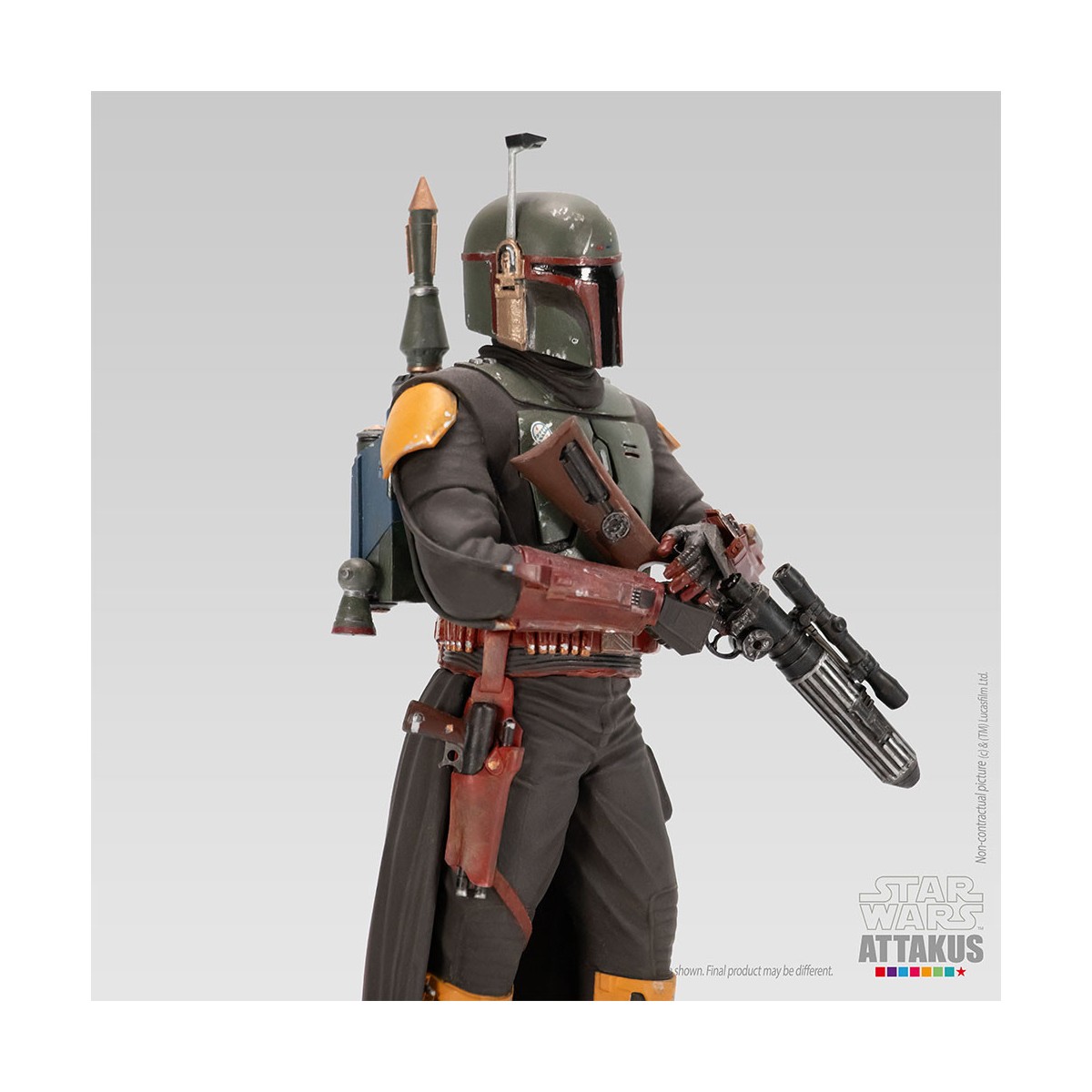 Attakus - Star Wars Boba Fett 3 - El Libro de Boba Fett 1/10 Colección Elite