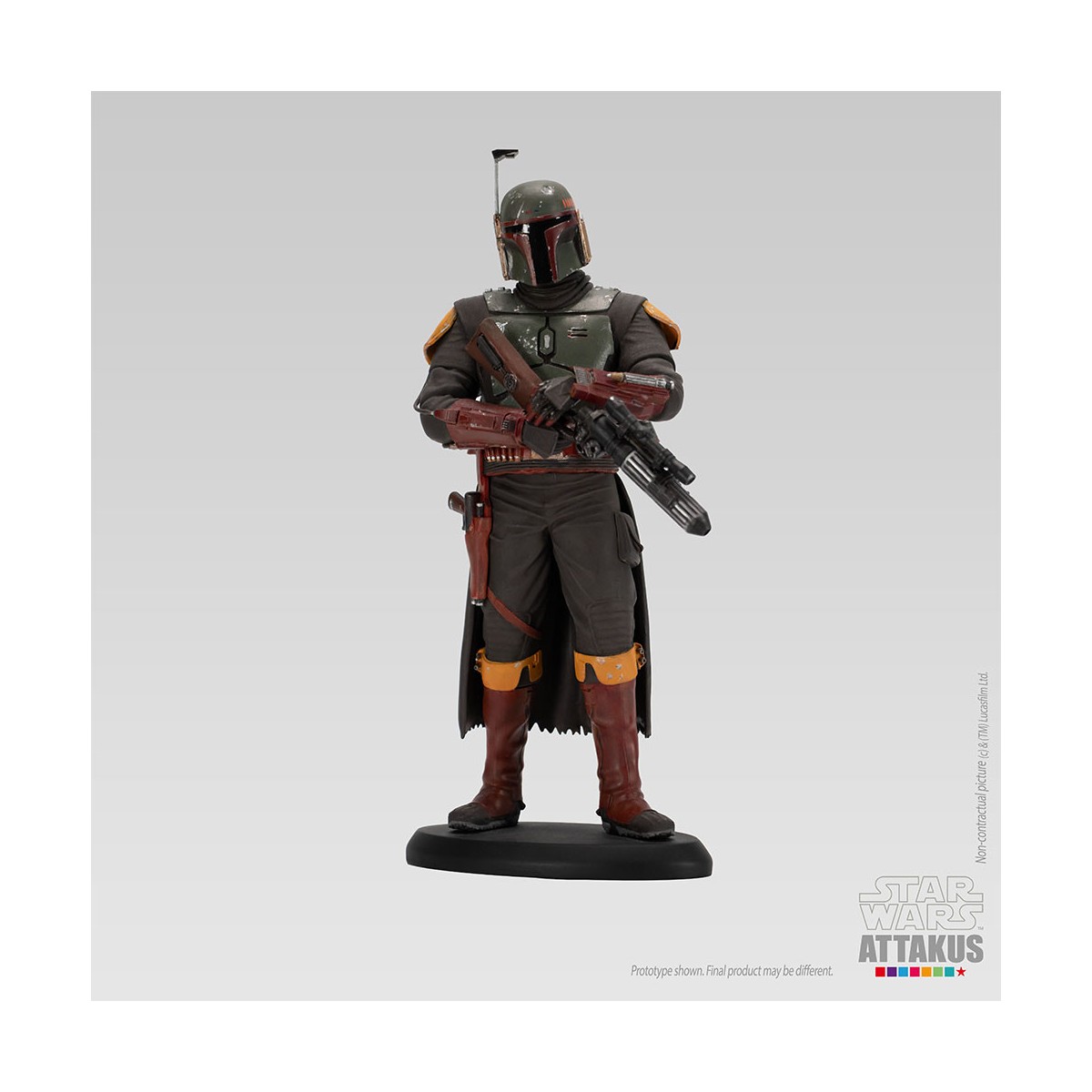 Attakus - Star Wars Boba Fett 3 - El Libro de Boba Fett 1/10 Colección Elite