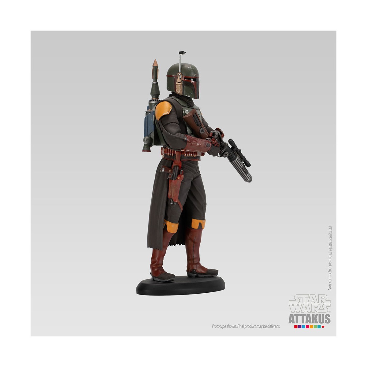 Attakus - Star Wars Boba Fett 3 - El Libro de Boba Fett 1/10 Colección Elite