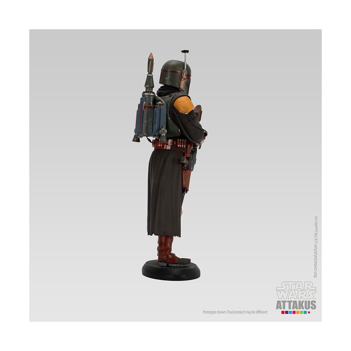 Attakus - Star Wars Boba Fett 3 - El Libro de Boba Fett 1/10 Colección Elite