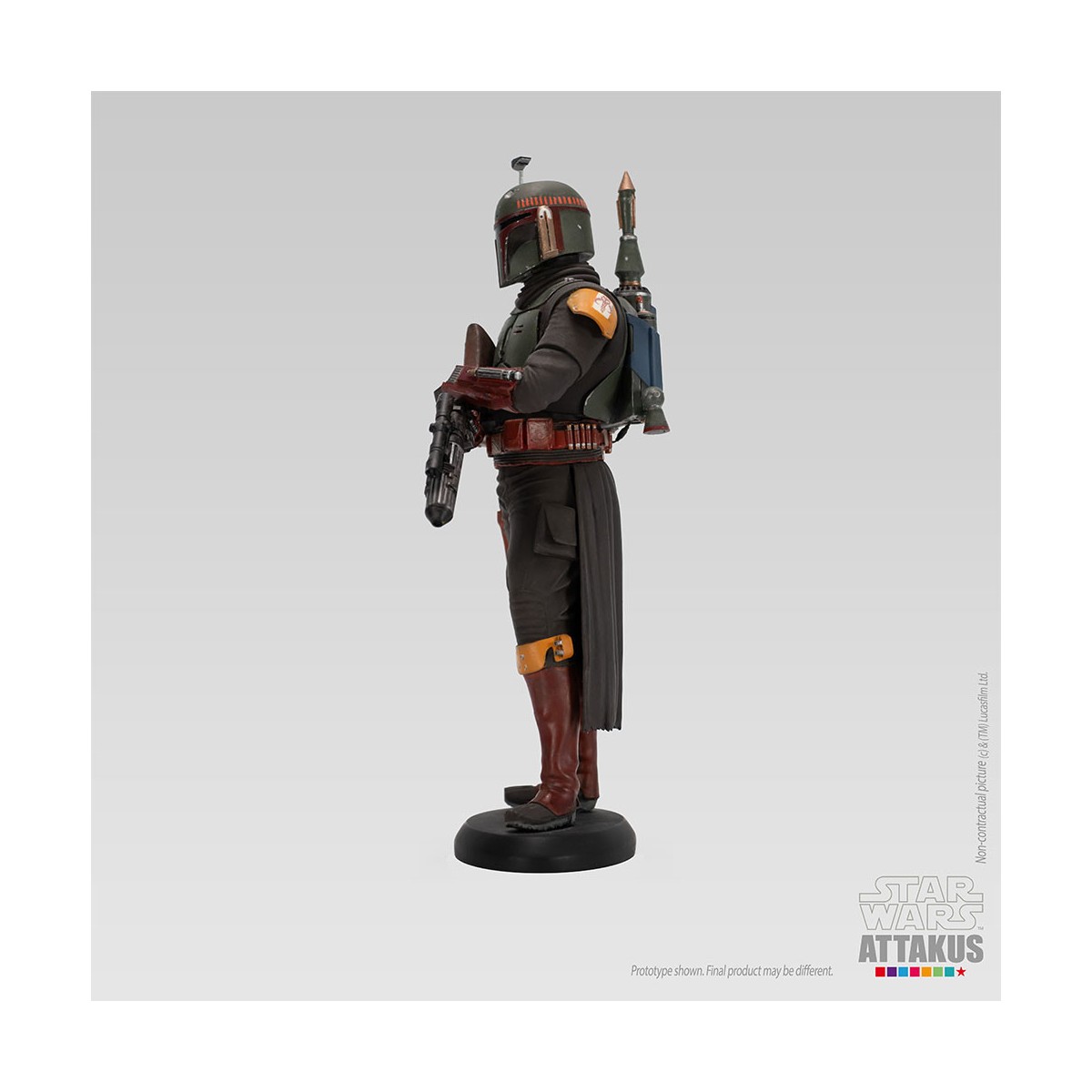 Attakus - Star Wars Boba Fett 3 - El Libro de Boba Fett 1/10 Colección Elite