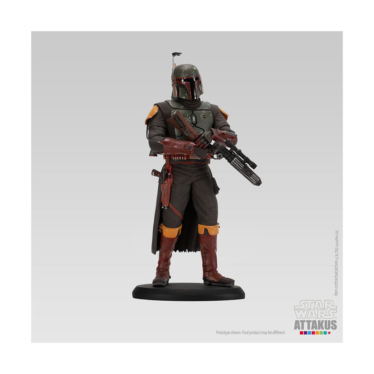 Attakus - Star Wars Boba Fett 3 - El Libro de Boba Fett 1/10 Colección Elite