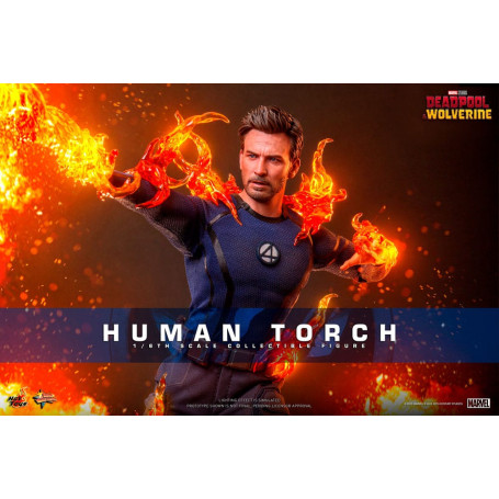 Hot Toys Marvel Deadpool & Wolverine - Antorcha Humana MMS 1/6