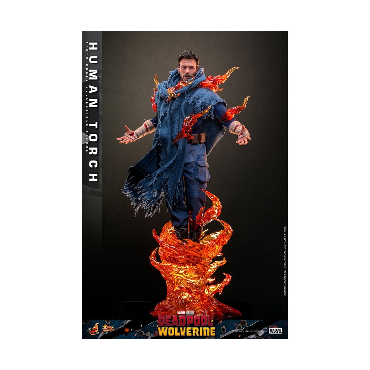 Hot Toys Marvel Deadpool & Wolverine - Antorcha Humana MMS 1/6