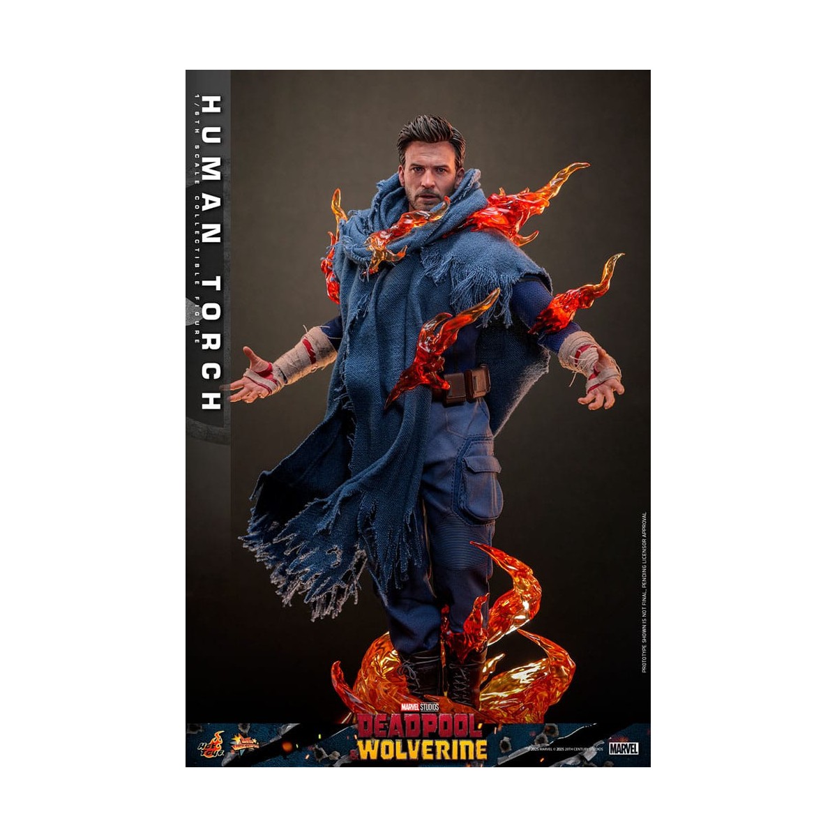 Hot Toys Marvel Deadpool & Wolverine - Antorcha Humana MMS 1/6