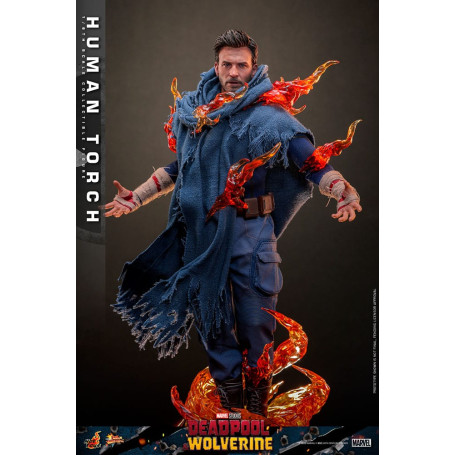 Hot Toys Marvel Deadpool & Wolverine - Antorcha Humana MMS 1/6