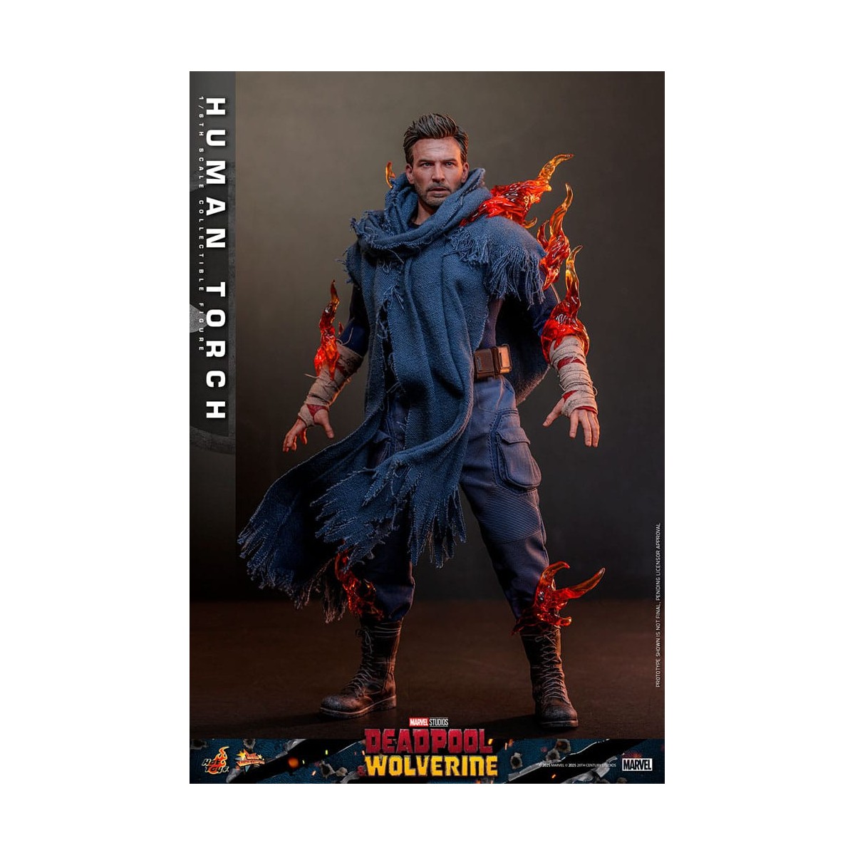 Hot Toys Marvel Deadpool & Wolverine - Antorcha Humana MMS 1/6