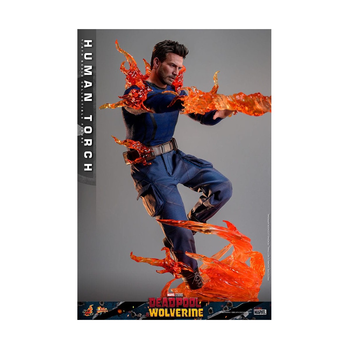 Hot Toys Marvel Deadpool & Wolverine - Antorcha Humana MMS 1/6