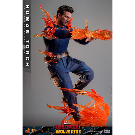 Hot Toys Marvel Deadpool & Wolverine - Antorcha Humana MMS 1/6