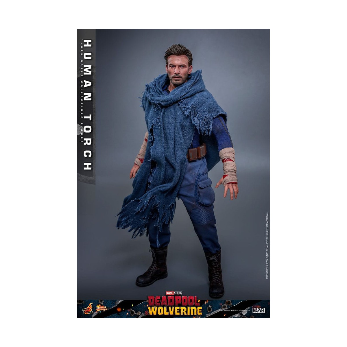 Hot Toys Marvel Deadpool & Wolverine - Antorcha Humana MMS 1/6