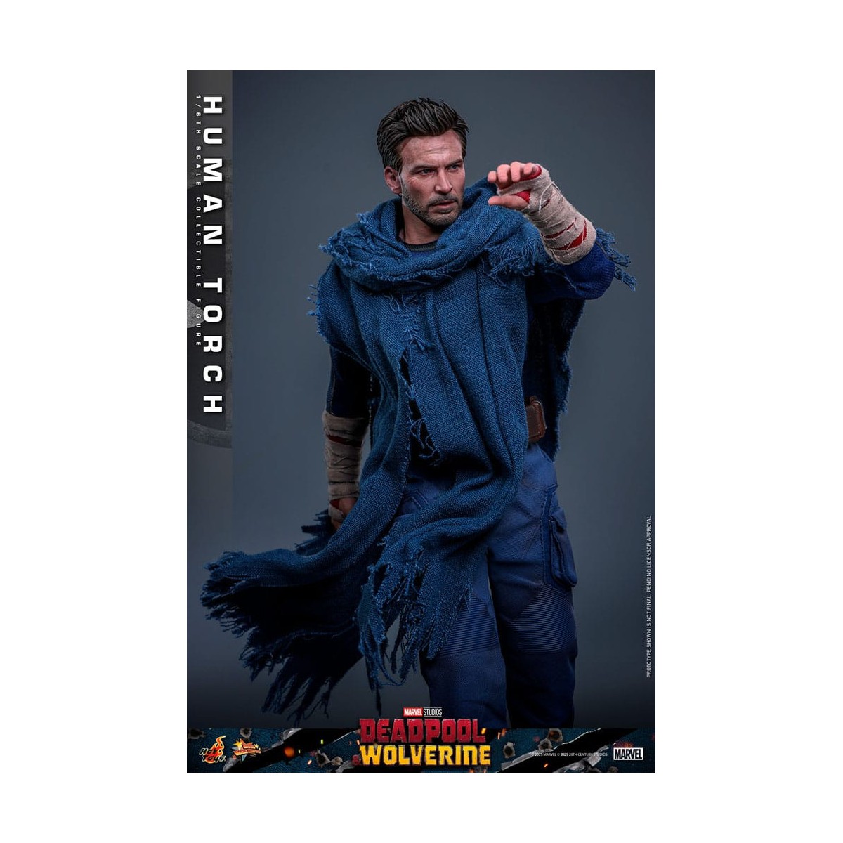 Hot Toys Marvel Deadpool & Wolverine - Antorcha Humana MMS 1/6