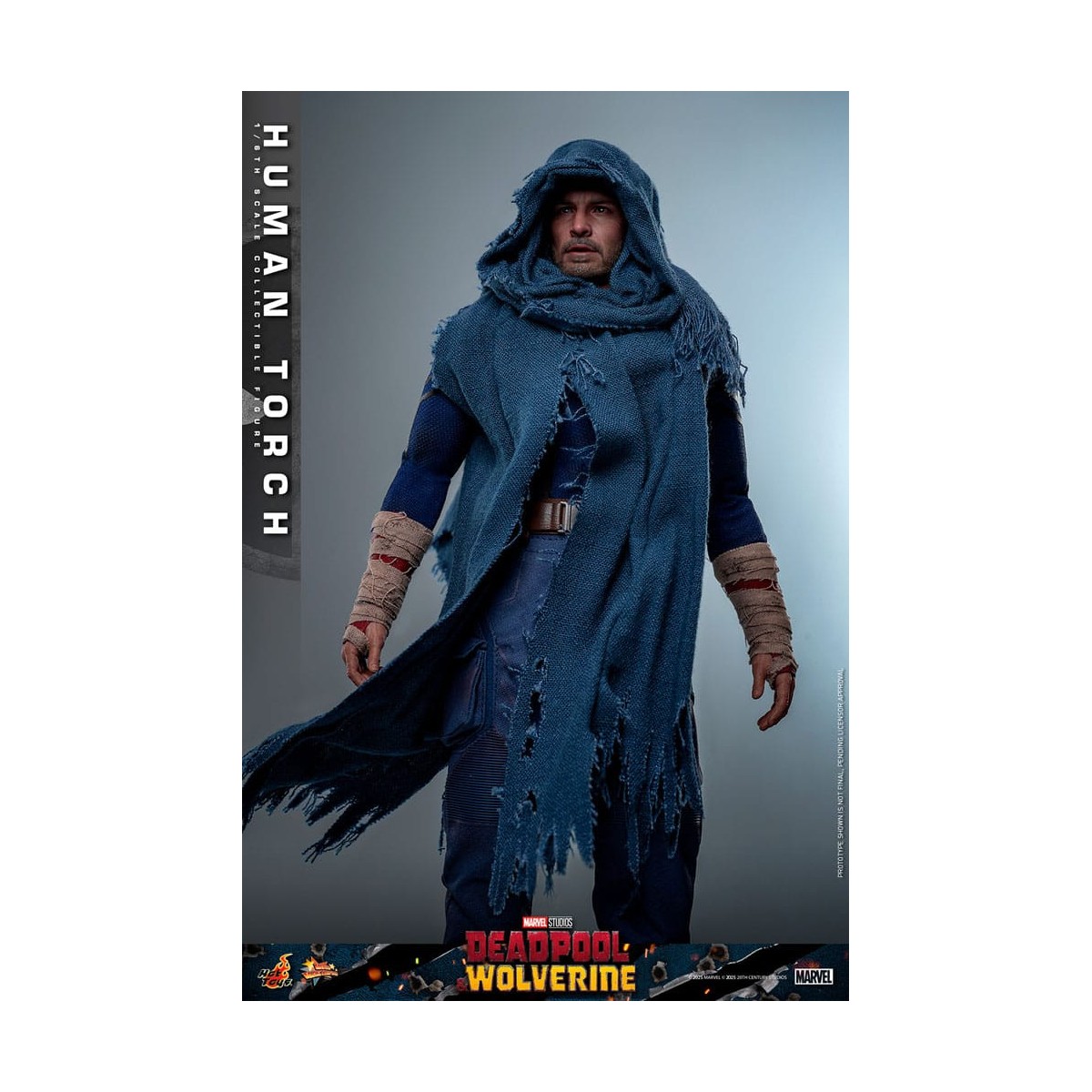 Hot Toys Marvel Deadpool & Wolverine - Antorcha Humana MMS 1/6