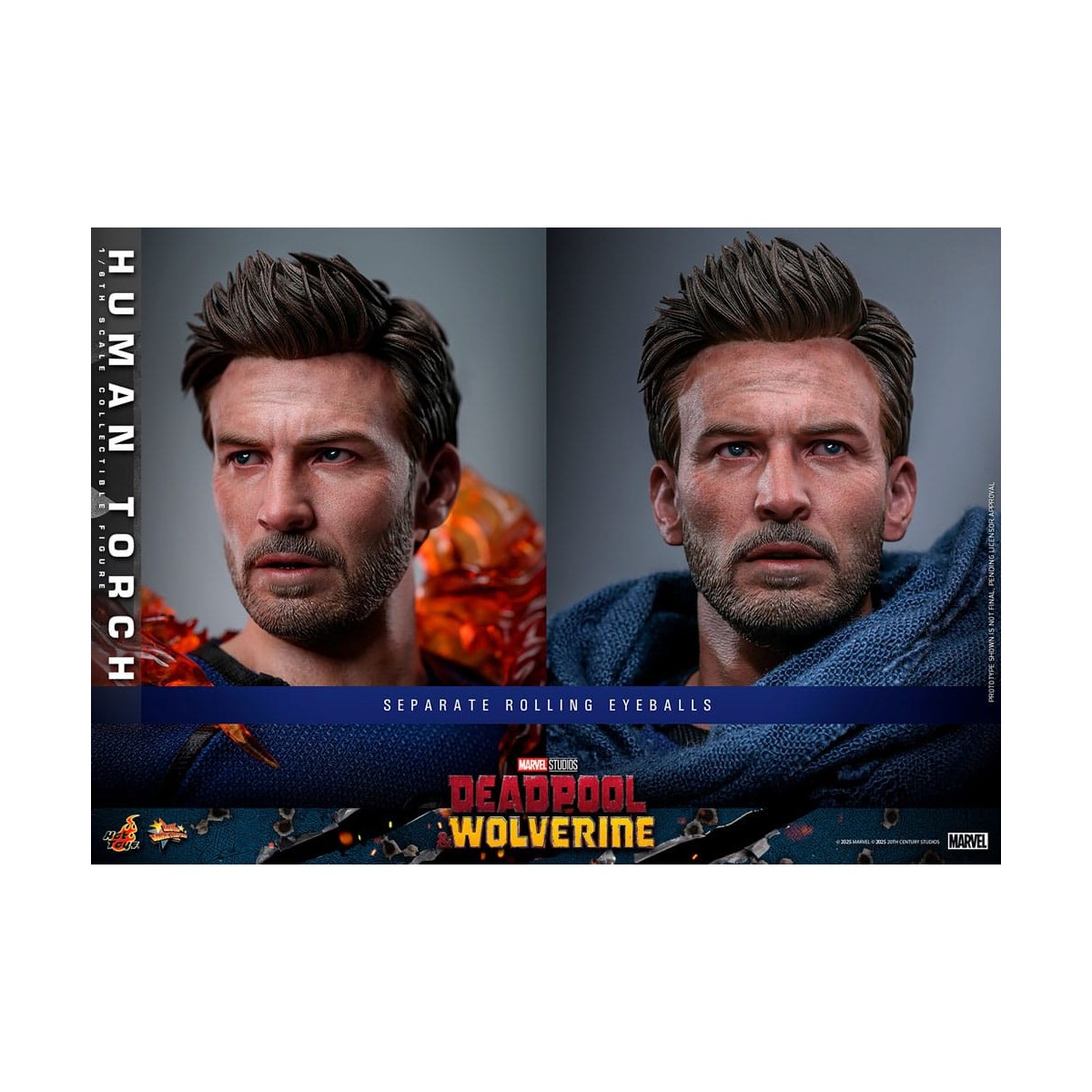 Hot Toys Marvel Deadpool & Wolverine - Antorcha Humana MMS 1/6