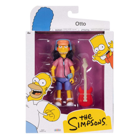 Jakks Pacific - Los Simpson - Ola 1 Homer, Bart, Willie, Otto.