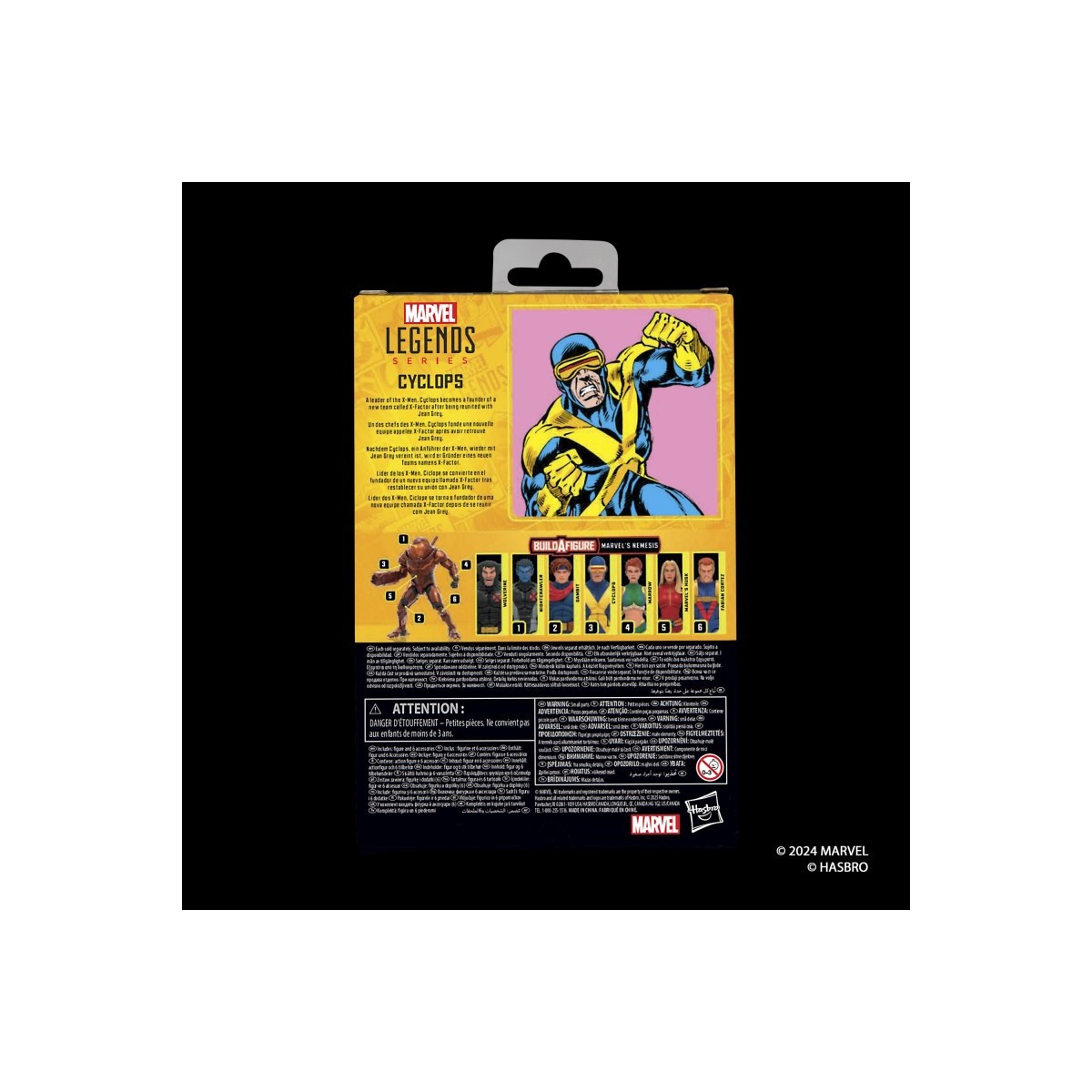 Hasbro Marvel Legends Series X-Men - Cíclope X-Factor - Nemesis Wave