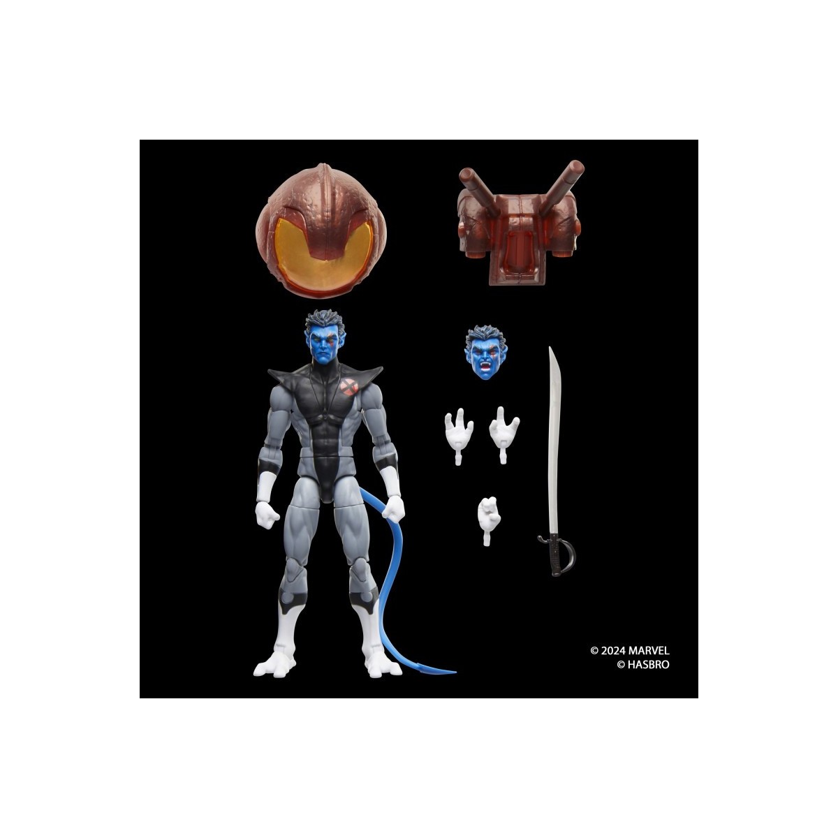 Hasbro Marvel Legends Series X-Men - Nightcrawler X-Force - Nemesis Wave