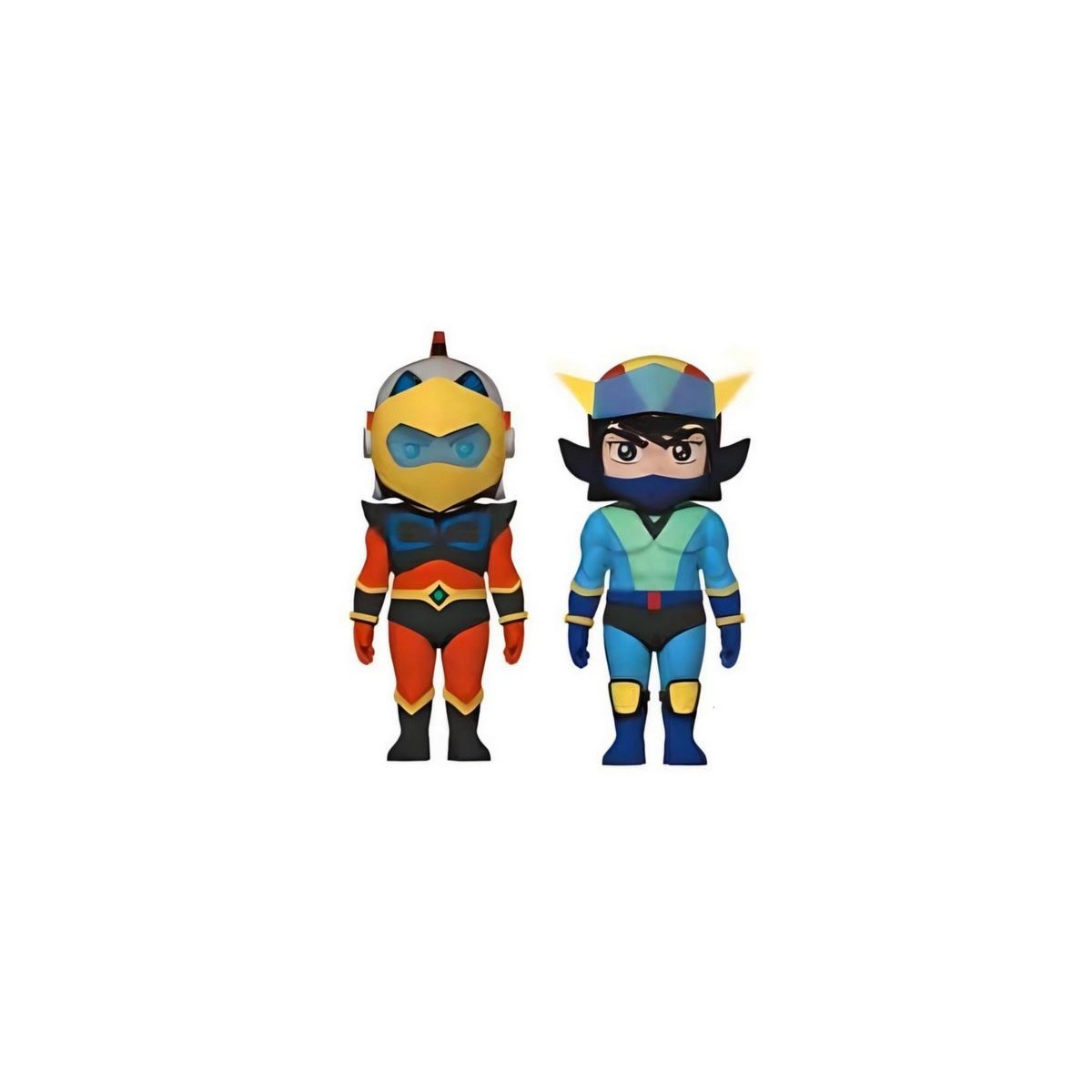 Plastoy - GOLDORAK - Platillo y Goldorak - Juego de pie Spazer & Grendizer