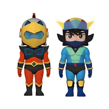 Plastoy - GOLDORAK - Platillo y Goldorak - Juego de pie Spazer & Grendizer