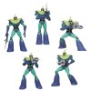 Plastoy - GOLDORAK - Pack 5 Figuritas Soldados Veganos