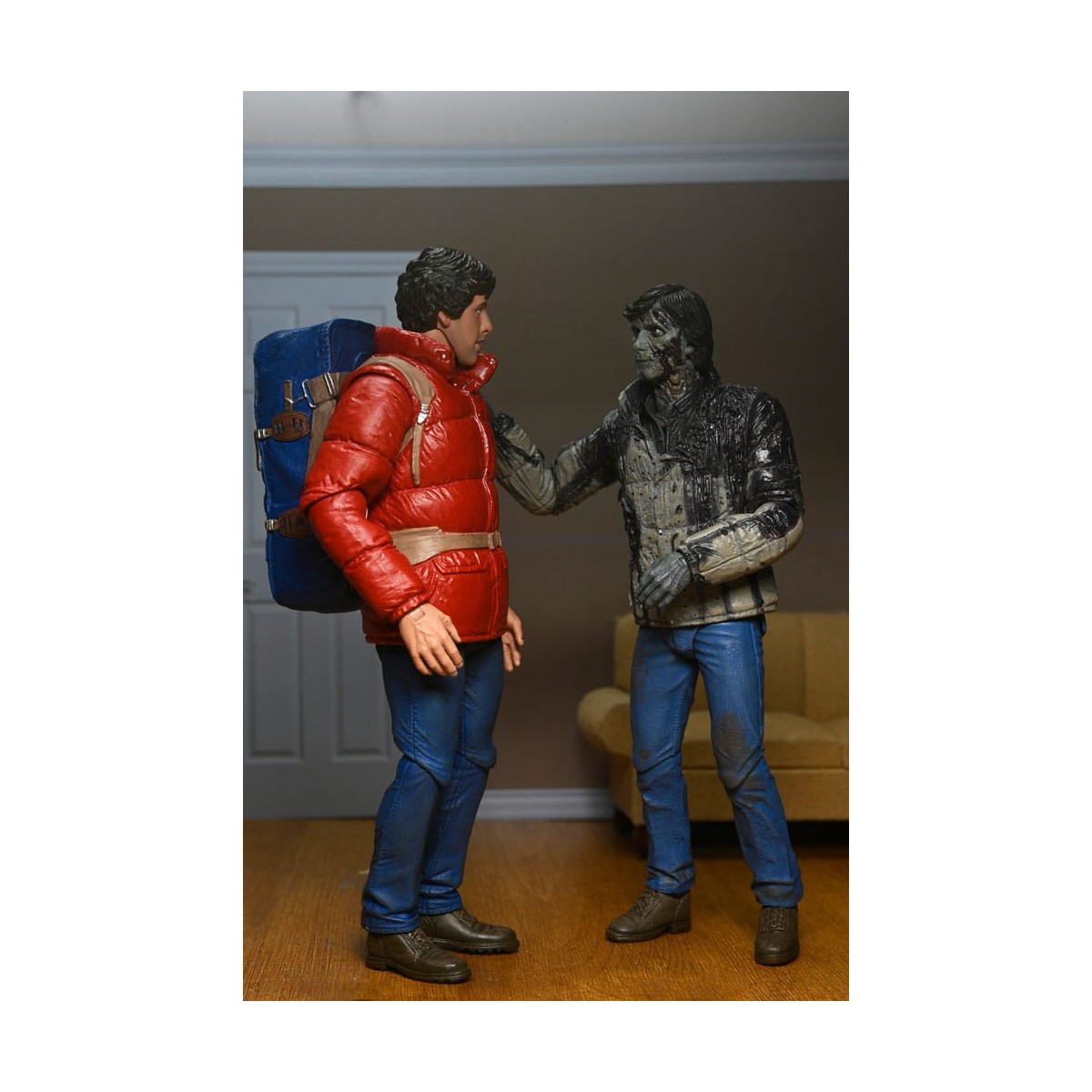 NECA - Jack y David - El hombre lobo de Londres - Un hombre lobo americano en Londres