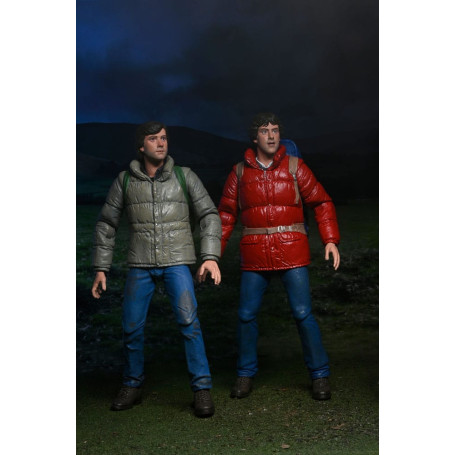 NECA - Jack y David - El hombre lobo de Londres - Un hombre lobo americano en Londres
