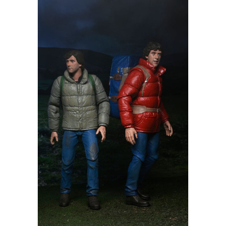 NECA - Jack y David - El hombre lobo de Londres - Un hombre lobo americano en Londres