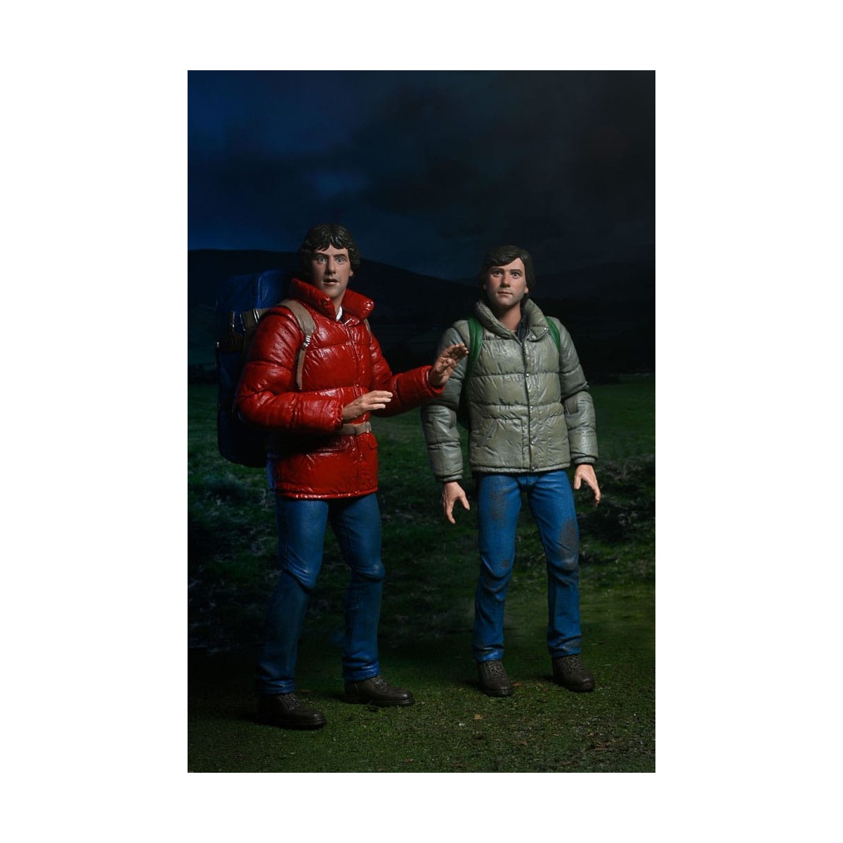 NECA - Jack y David - El hombre lobo de Londres - Un hombre lobo americano en Londres