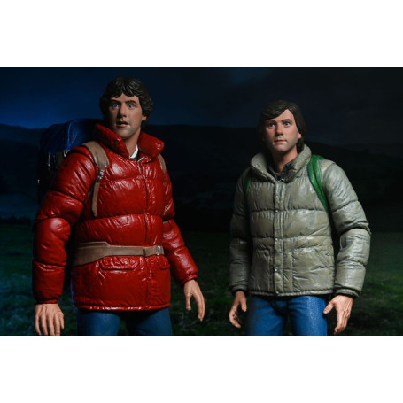 NECA - Jack y David - El hombre lobo de Londres - Un hombre lobo americano en Londres
