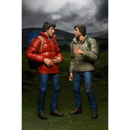 NECA - Jack y David - El hombre lobo de Londres - Un hombre lobo americano en Londres