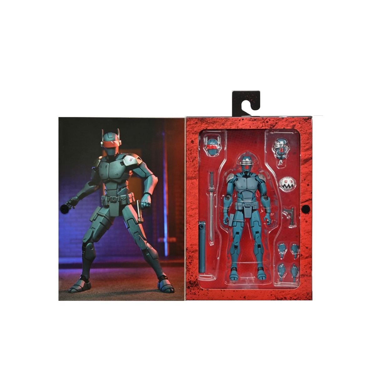 NECA - IDW Comics - Ultimate SYNJA PATROL BOT - El Último Ronin - TMNT - Teenage Mutant Ninja Turtles