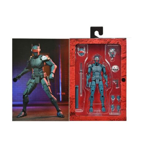 NECA - IDW Comics - Ultimate SYNJA PATROL BOT - El Último Ronin - TMNT - Teenage Mutant Ninja Turtles