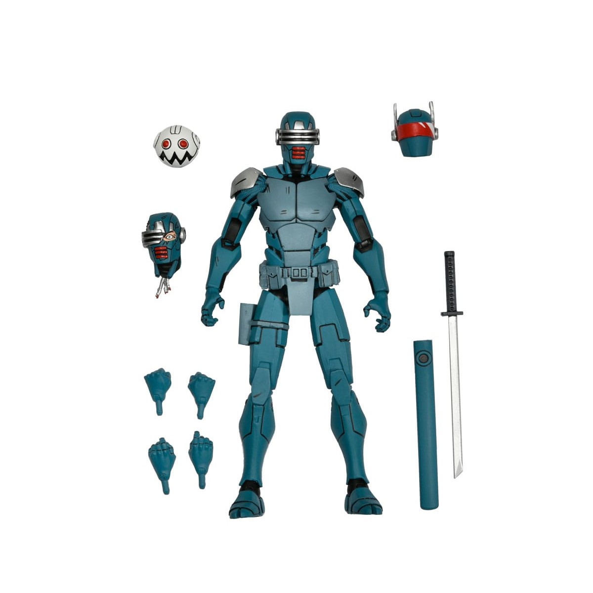 NECA - IDW Comics - Ultimate SYNJA PATROL BOT - El Último Ronin - TMNT - Teenage Mutant Ninja Turtles