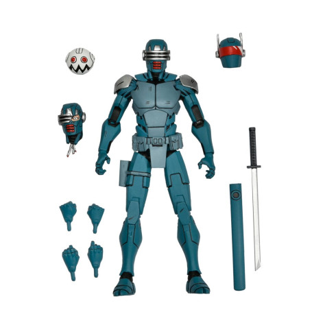 NECA - IDW Comics - Ultimate SYNJA PATROL BOT - El Último Ronin - TMNT - Teenage Mutant Ninja Turtles