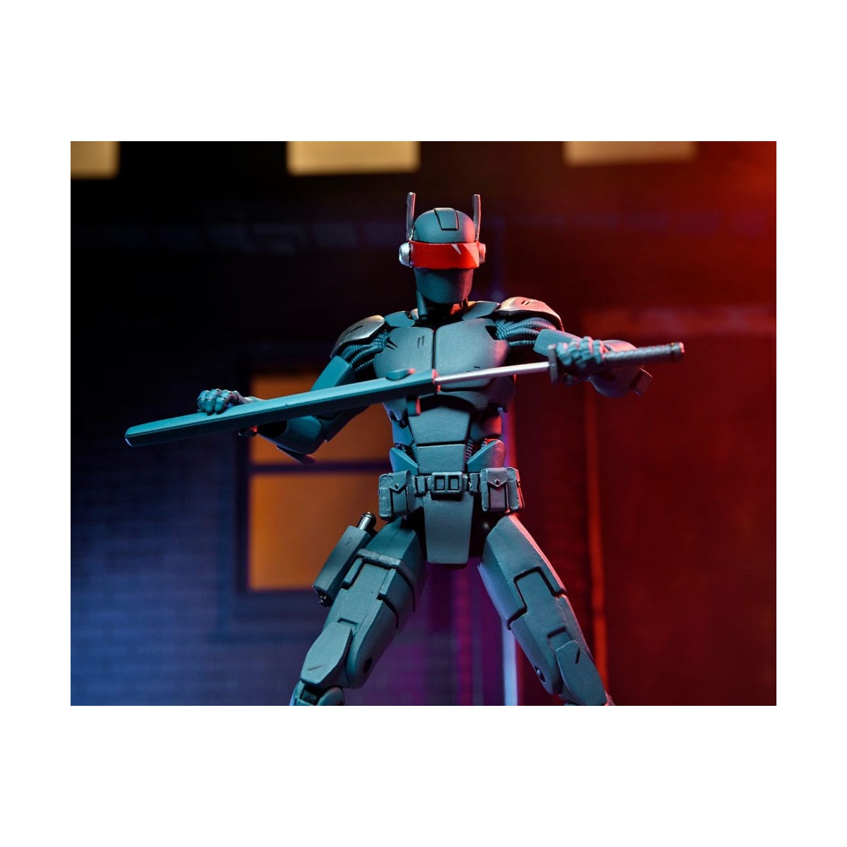 NECA - IDW Comics - Ultimate SYNJA PATROL BOT - El Último Ronin - TMNT - Teenage Mutant Ninja Turtles