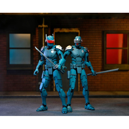 NECA - IDW Comics - Ultimate SYNJA PATROL BOT - El Último Ronin - TMNT - Teenage Mutant Ninja Turtles