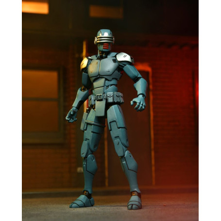 NECA - IDW Comics - Ultimate SYNJA PATROL BOT - El Último Ronin - TMNT - Teenage Mutant Ninja Turtles