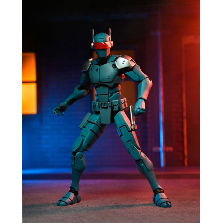 NECA - IDW Comics - Ultimate SYNJA PATROL BOT - El Último Ronin - TMNT - Teenage Mutant Ninja Turtles