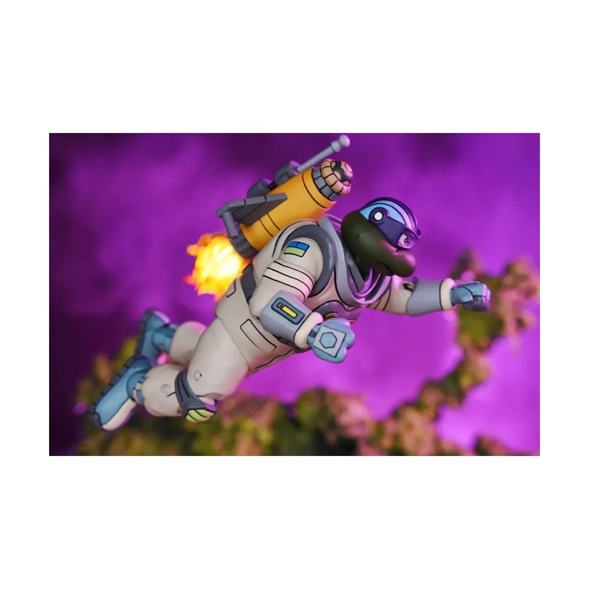 NECA - Aventura Espacial Donatello & Aventura Samurai Michelangelo - TMNT Cartoon