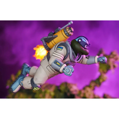 NECA - Aventura Espacial Donatello & Aventura Samurai Michelangelo - TMNT Cartoon
