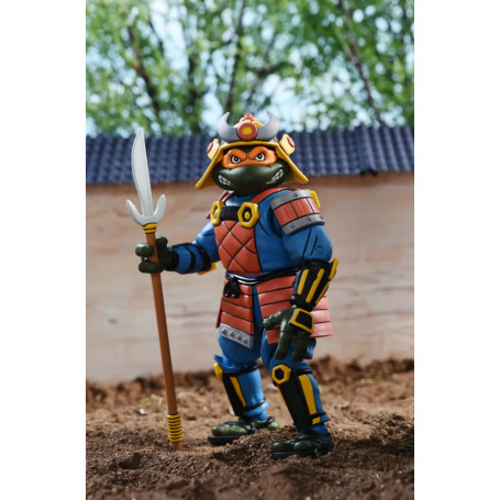 NECA - Aventura Espacial Donatello & Aventura Samurai Michelangelo - TMNT Cartoon